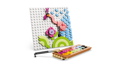 LEGO Creator 3-in-1 Floral Art Decor Painting 31390 Building Set (348 Pieces) - View 9