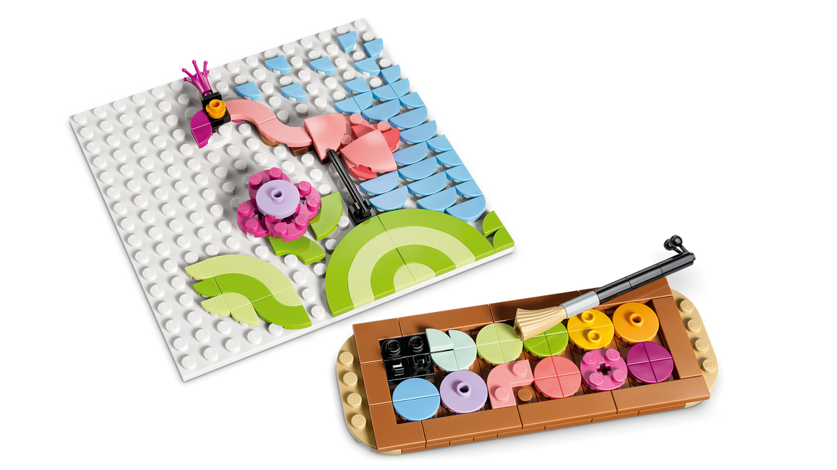 LEGO Creator 3-in-1 Floral Art Decor Painting 31390 Building Set (348 Pieces) - View 11