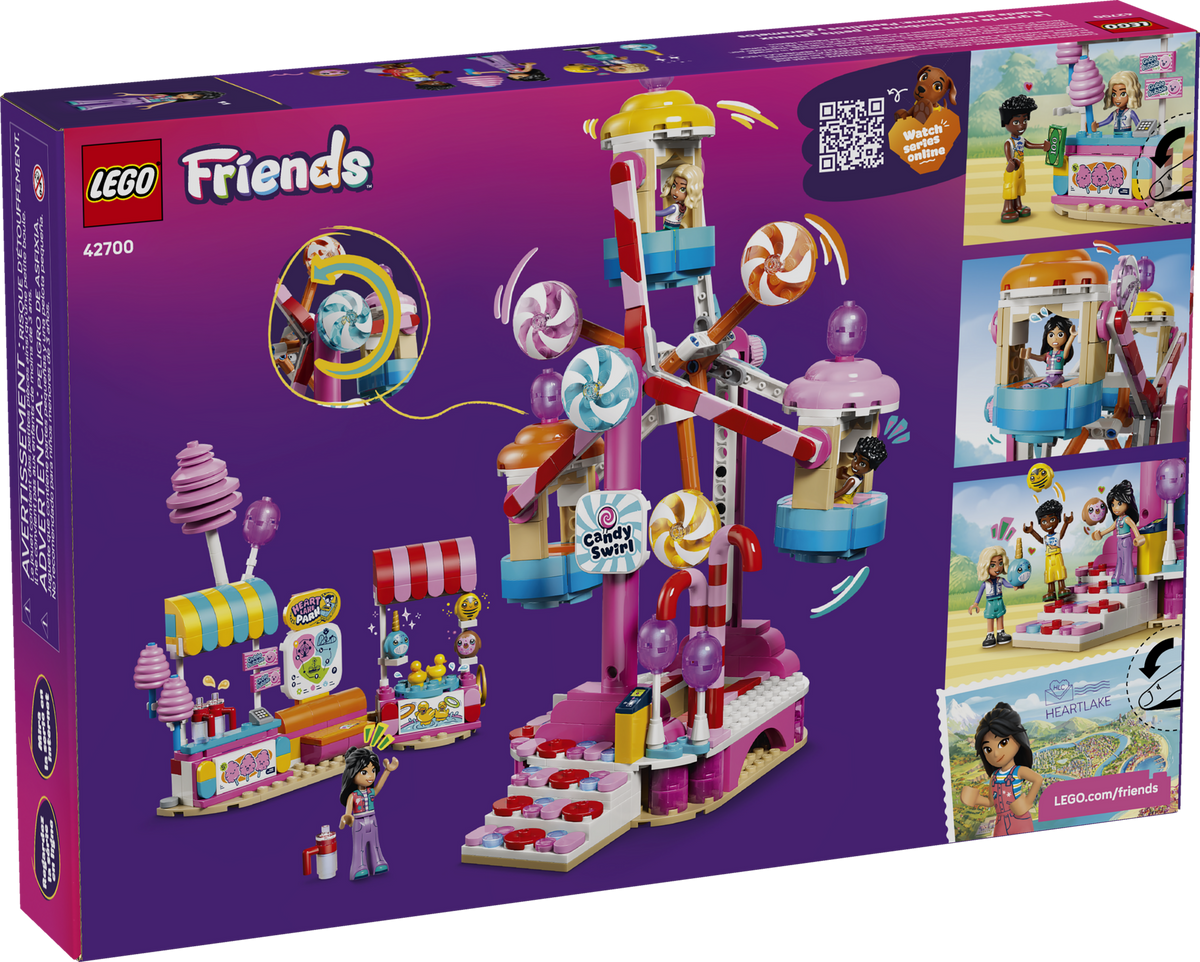 LEGO Friends Candy and Cupcake Ferris Wheel Building Set (602 Pieces, Ages 7+) - View 16