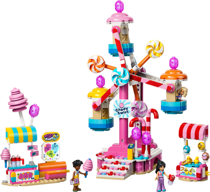 LEGO Friends Candy and Cupcake Ferris Wheel Building Set (602 Pieces, Ages 7+)