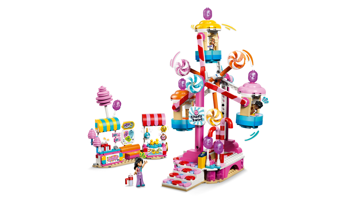 LEGO Friends Candy and Cupcake Ferris Wheel Building Set (602 Pieces, Ages 7+) - View 7