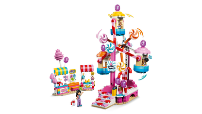 LEGO Friends Candy and Cupcake Ferris Wheel Building Set (602 Pieces, Ages 7+) - View 7