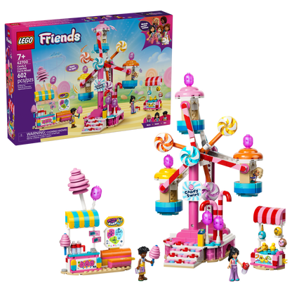 LEGO Friends Candy and Cupcake Ferris Wheel Building Set (602 Pieces, Ages 7+) - View 3