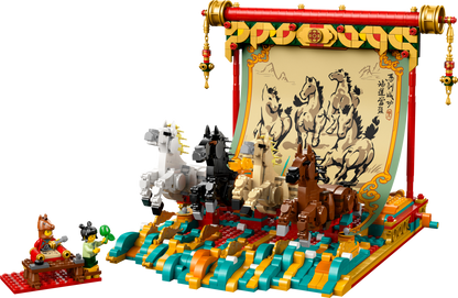 LEGO Galloping Horses Canvas 80119 Building Set (1,650 Pieces) - View 2