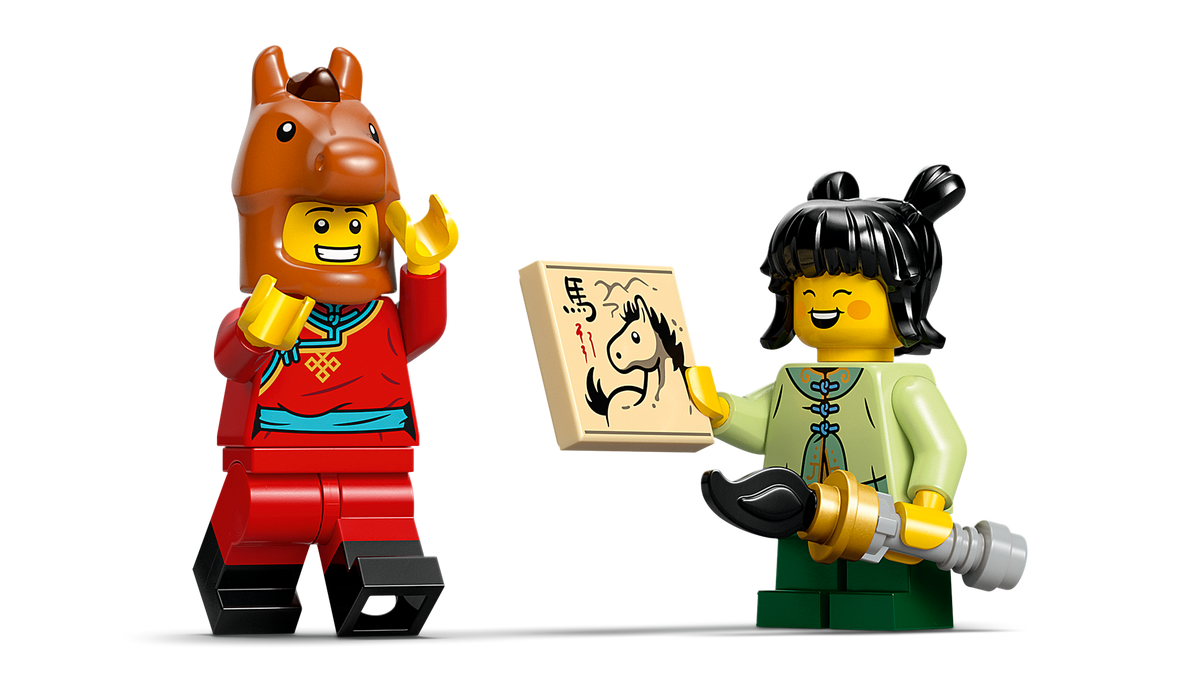 LEGO Galloping Horses Canvas 80119 Building Set (1,650 Pieces) - View 5