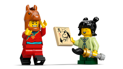 LEGO Galloping Horses Canvas 80119 Building Set (1,650 Pieces) - View 5
