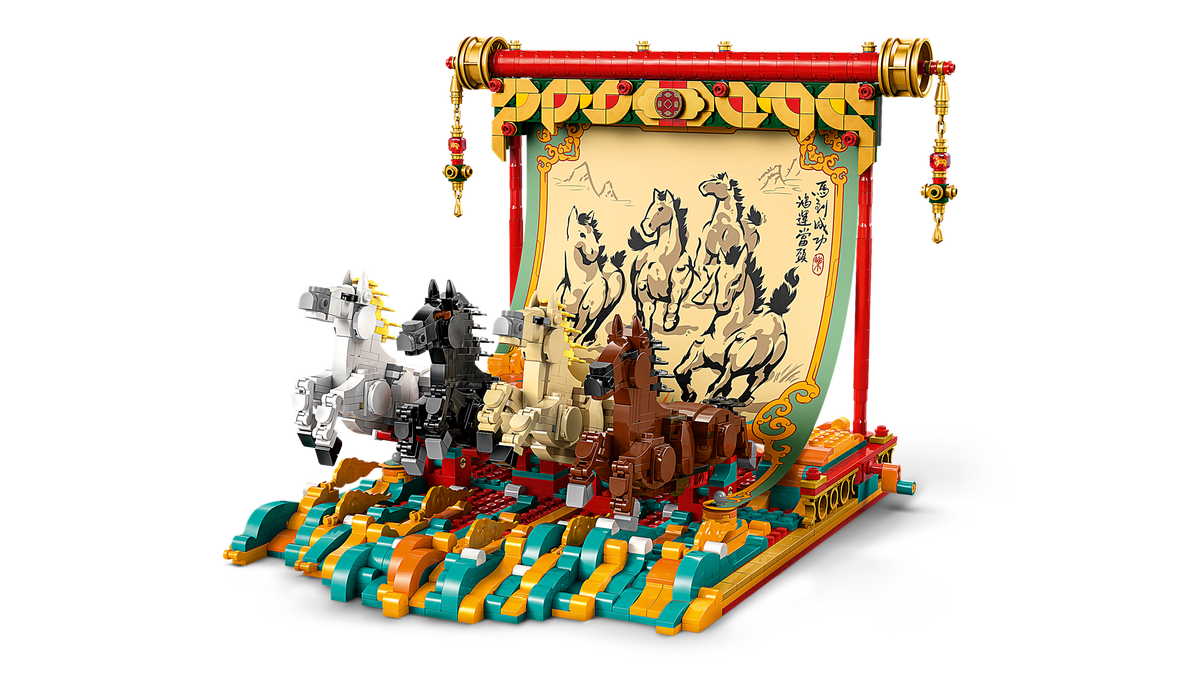 LEGO Galloping Horses Canvas 80119 Building Set (1,650 Pieces) - View 6
