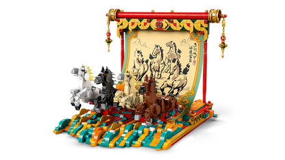 LEGO Galloping Horses Canvas 80119 Building Set (1,650 Pieces) - View 6