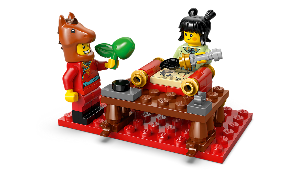 LEGO Galloping Horses Canvas 80119 Building Set (1,650 Pieces) - View 7