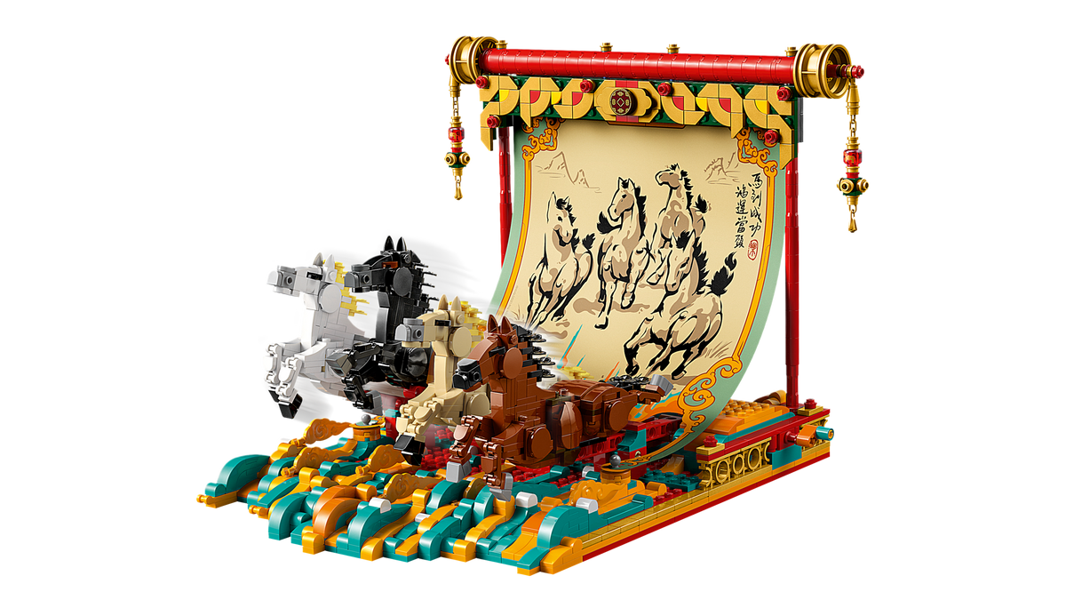 LEGO Galloping Horses Canvas 80119 Building Set (1,650 Pieces) - View 8
