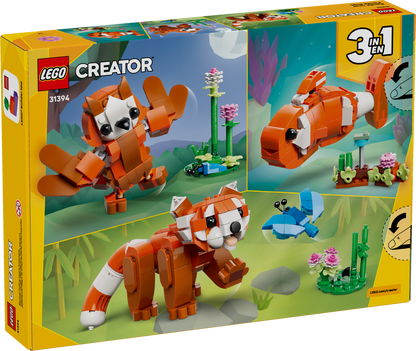 LEGO Creator 3-in-1 Cute Animals: Red Panda 31394 Building Set (297 Pieces) - View 18