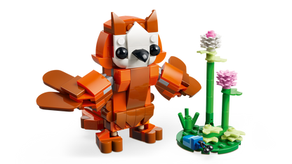 LEGO Creator 3-in-1 Cute Animals: Red Panda 31394 Building Set (297 Pieces) - View 5