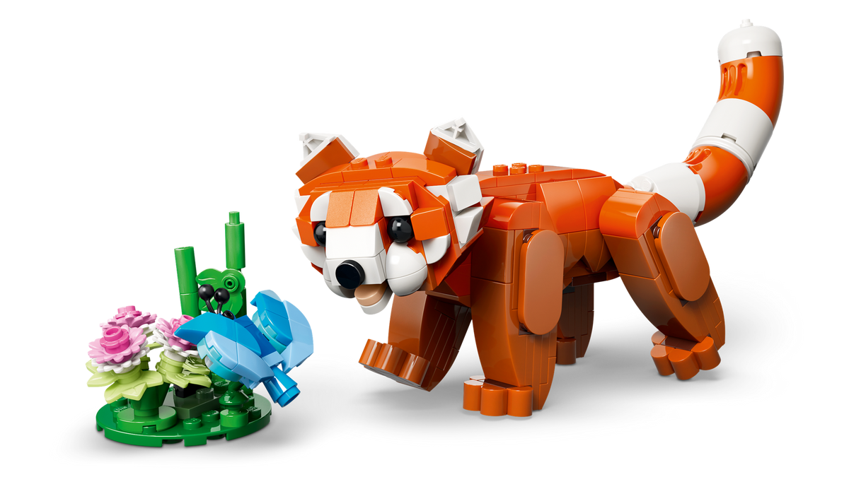 LEGO Creator 3-in-1 Cute Animals: Red Panda 31394 Building Set (297 Pieces) - View 7