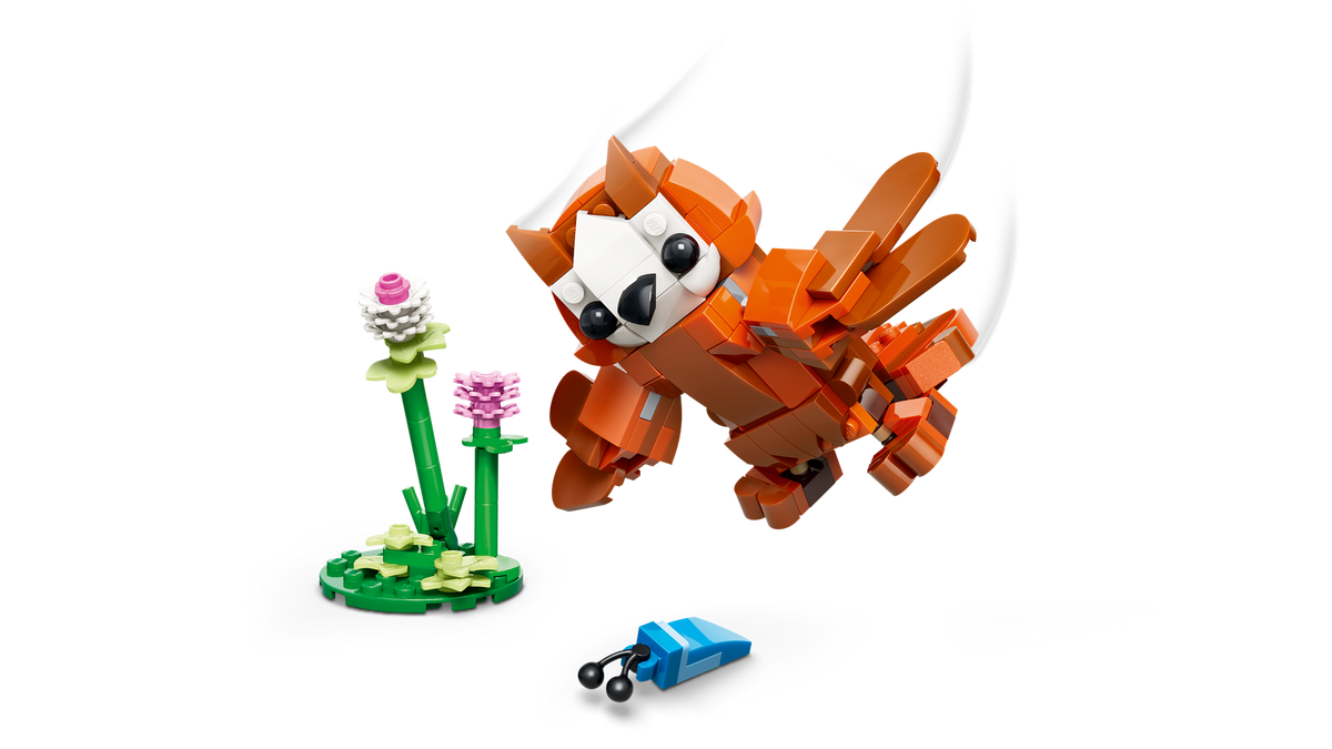 LEGO Creator 3-in-1 Cute Animals: Red Panda 31394 Building Set (297 Pieces) - View 8
