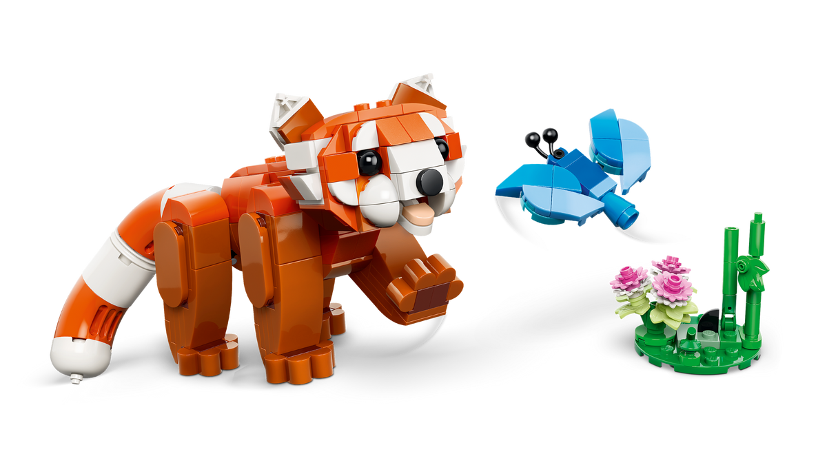 LEGO Creator 3-in-1 Cute Animals: Red Panda 31394 Building Set (297 Pieces) - View 10