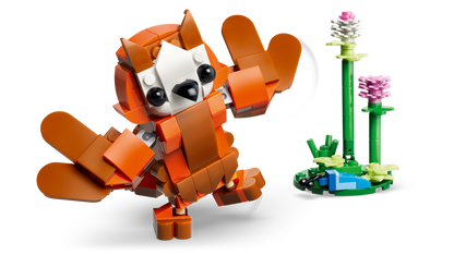 LEGO Creator 3-in-1 Cute Animals: Red Panda 31394 Building Set (297 Pieces) - View 11