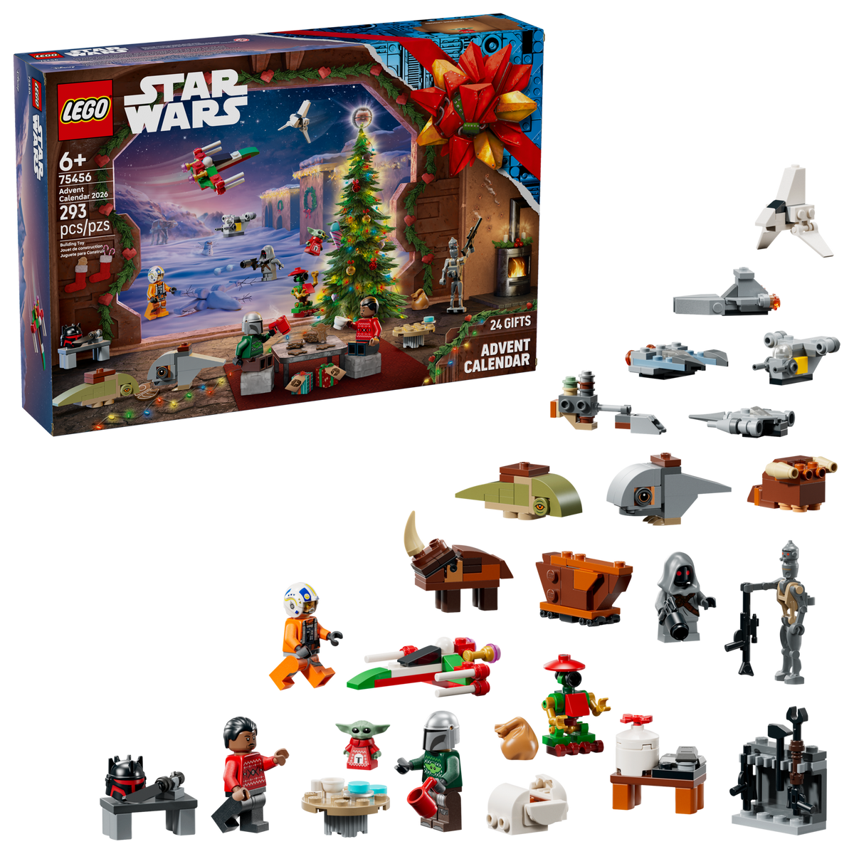 LEGO Star Wars Advent Calendar 2026 Building Set (293 Pieces, Ages 6+) - View 3