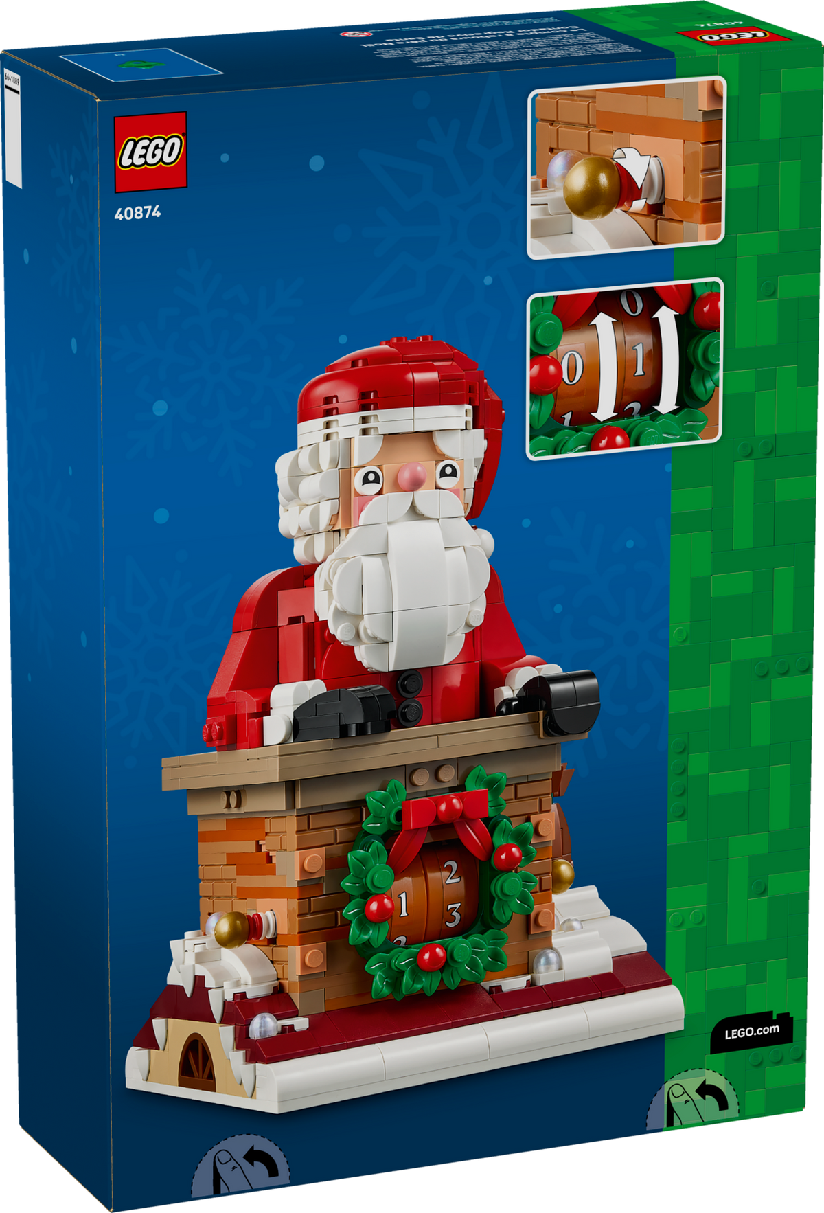 LEGO Santa's Holiday Countdown 40874 Building Set (873 Pieces) - View 10
