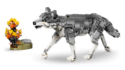 LEGO Creator 3-in-1 Forest Animals: Gray Wolf 31393 Building Set (657 Pieces) - View 10
