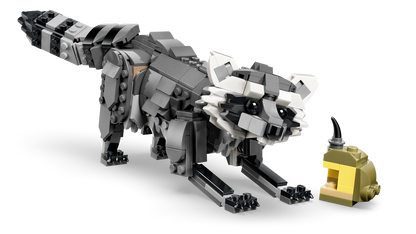 LEGO Creator 3-in-1 Forest Animals: Gray Wolf 31393 Building Set (657 Pieces) - View 8