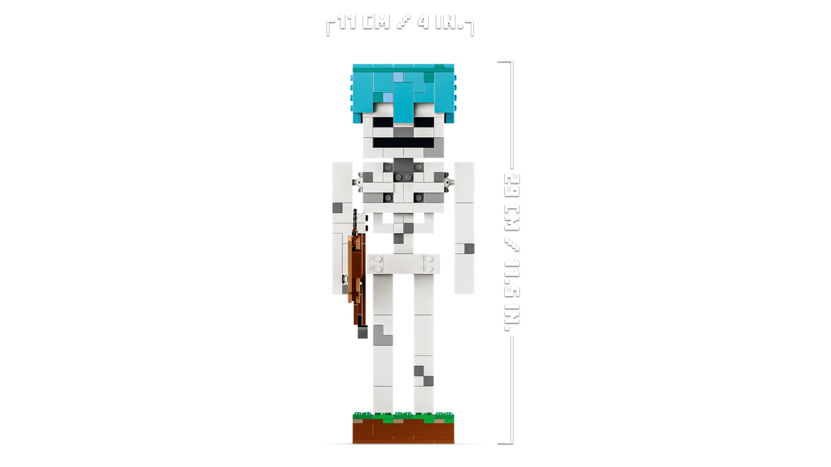 LEGO Minecraft The Skeleton 21594 Building Set (502 Pieces) - View 6