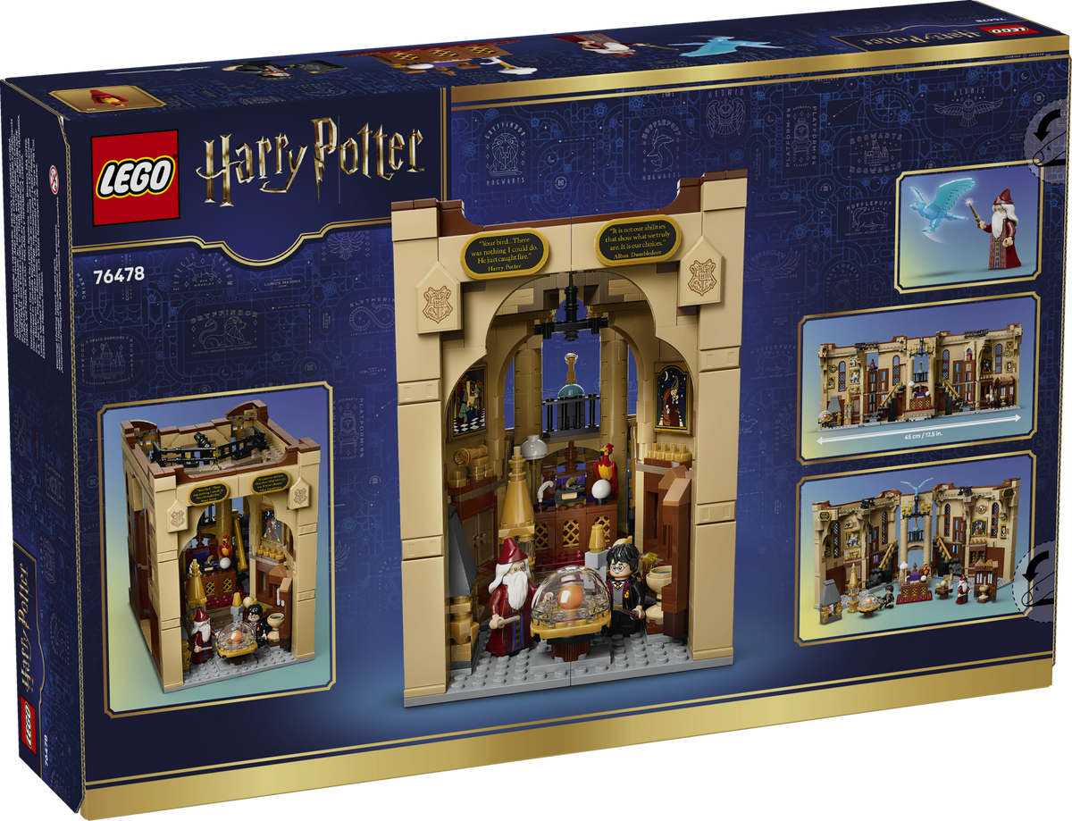 LEGO Harry Potter Book Nook Dumbledore's Office Building Set (1,182 Pieces, Ages 10+) - View 16