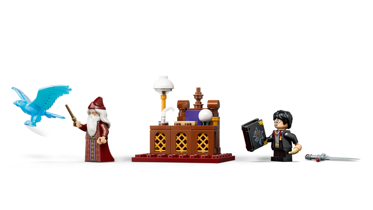 LEGO Harry Potter Book Nook Dumbledore's Office Building Set (1,182 Pieces, Ages 10+) - View 7