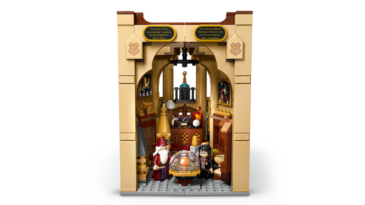 LEGO Harry Potter Book Nook Dumbledore's Office Building Set (1,182 Pieces, Ages 10+) - View 8
