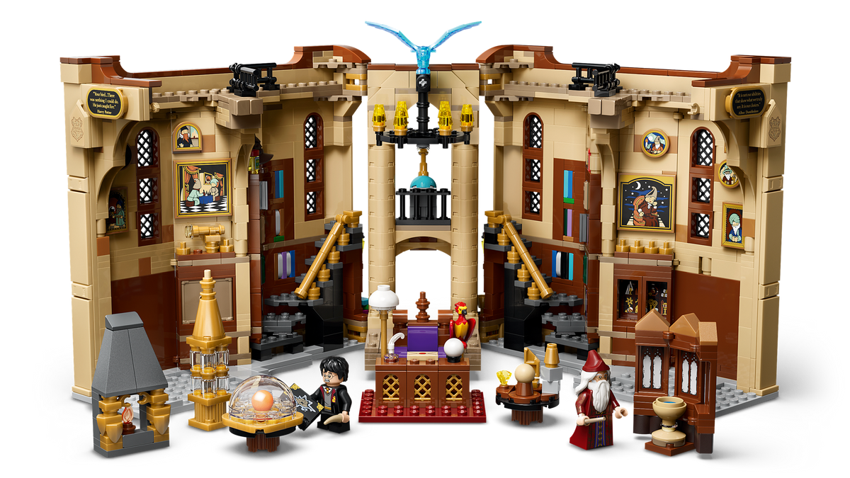 LEGO Harry Potter Book Nook Dumbledore's Office Building Set (1,182 Pieces, Ages 10+) - View 11