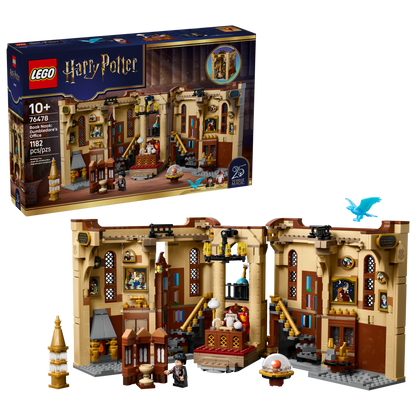 LEGO Harry Potter Book Nook Dumbledore's Office Building Set (1,182 Pieces, Ages 10+) - View 3