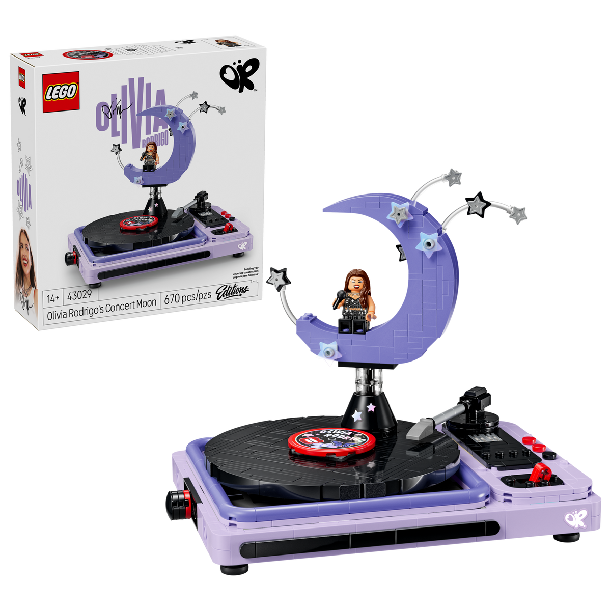 LEGO Editions Olivia Rodrigo's Concert Moon 43029 Building Set (670 Pieces) - View 3