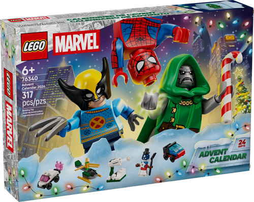 LEGO Marvel Advent Calendar 2026 Building Set (317 Pieces, Ages 6+)