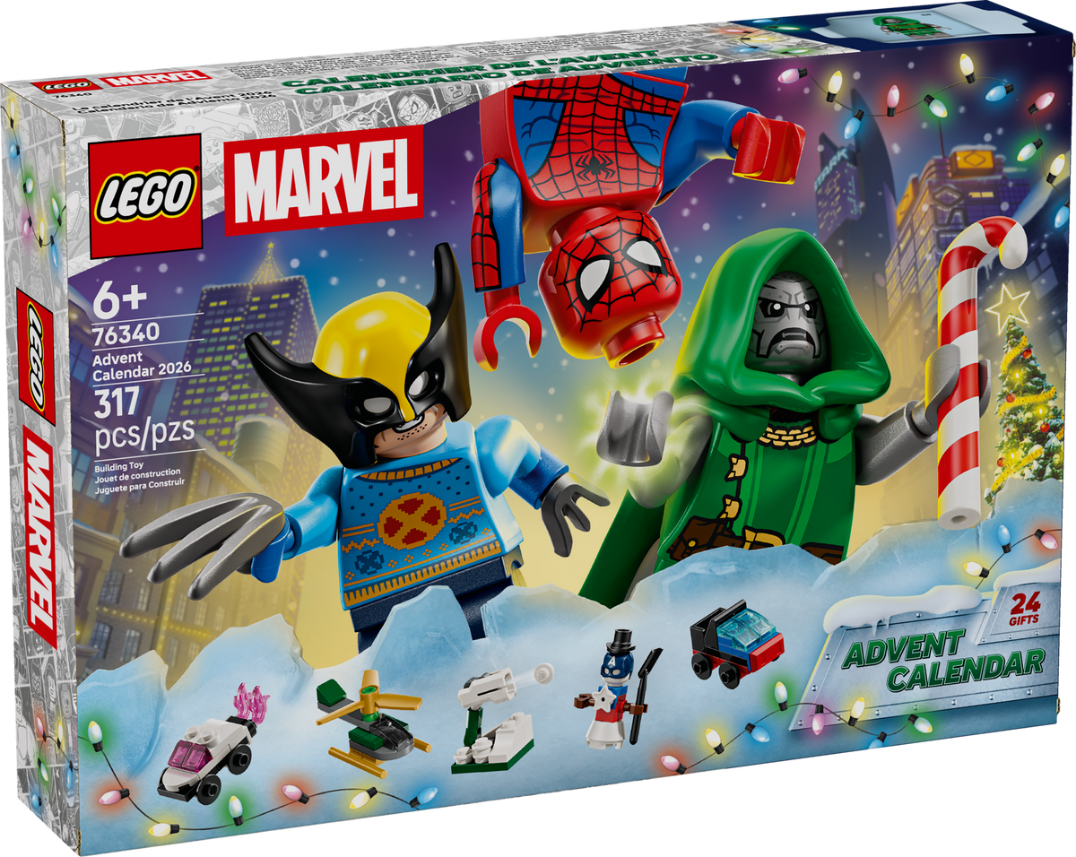LEGO Marvel Advent Calendar 2026 Building Set (317 Pieces, Ages 6+) - View 2