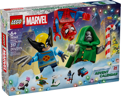 LEGO Marvel Advent Calendar 2026 Building Set (317 Pieces, Ages 6+) - View 2
