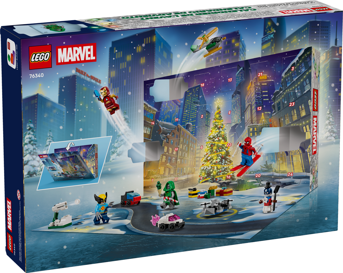 LEGO Marvel Advent Calendar 2026 Building Set (317 Pieces, Ages 6+) - View 11