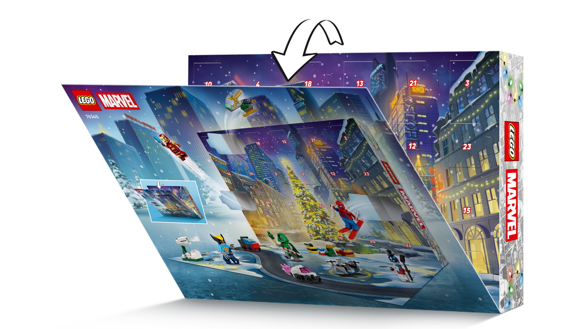 LEGO Marvel Advent Calendar 2026 Building Set (317 Pieces, Ages 6+) - View 5