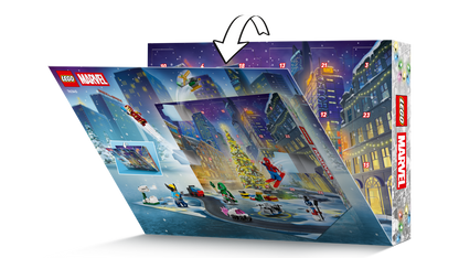 LEGO Marvel Advent Calendar 2026 Building Set (317 Pieces, Ages 6+) - View 5