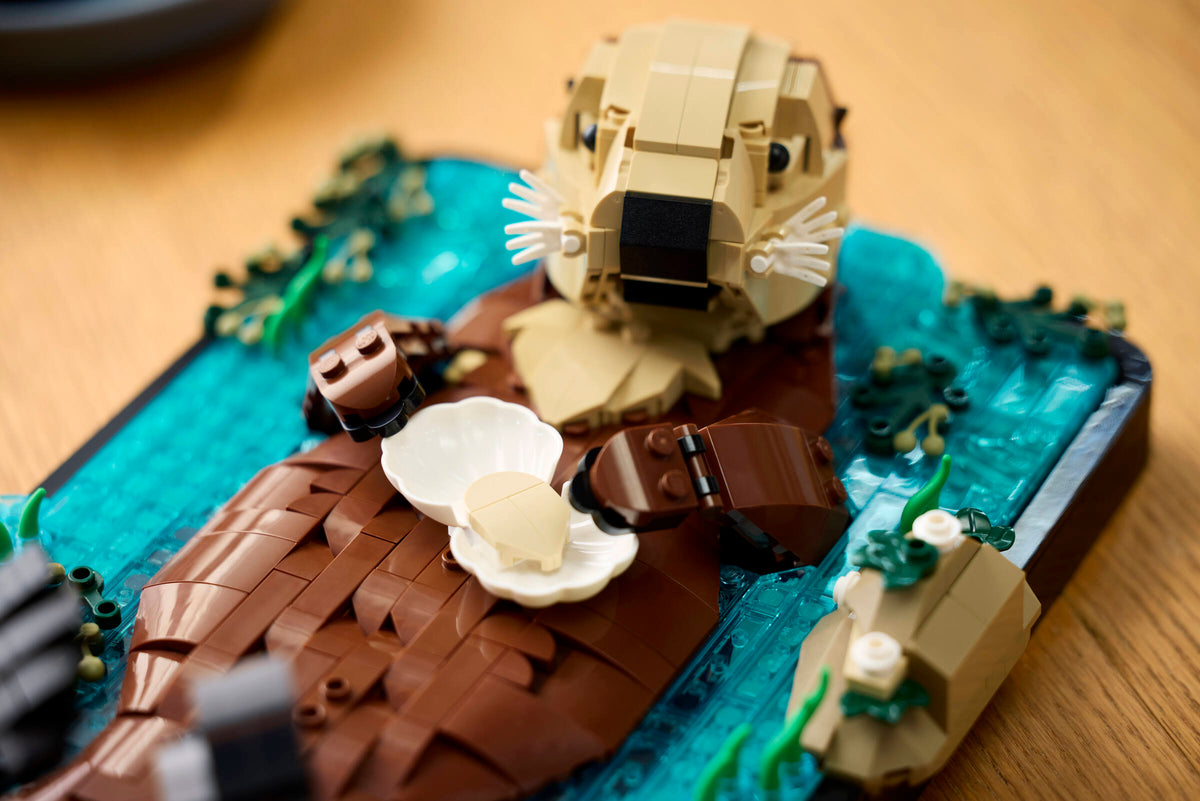 LEGO Ideas Floating Sea Otters 21366 Building Set for Adults (1,234 Pieces) - View 11