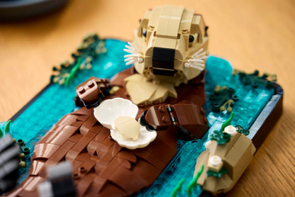 LEGO Ideas Floating Sea Otters 21366 Building Set for Adults (1,234 Pieces) - View 11