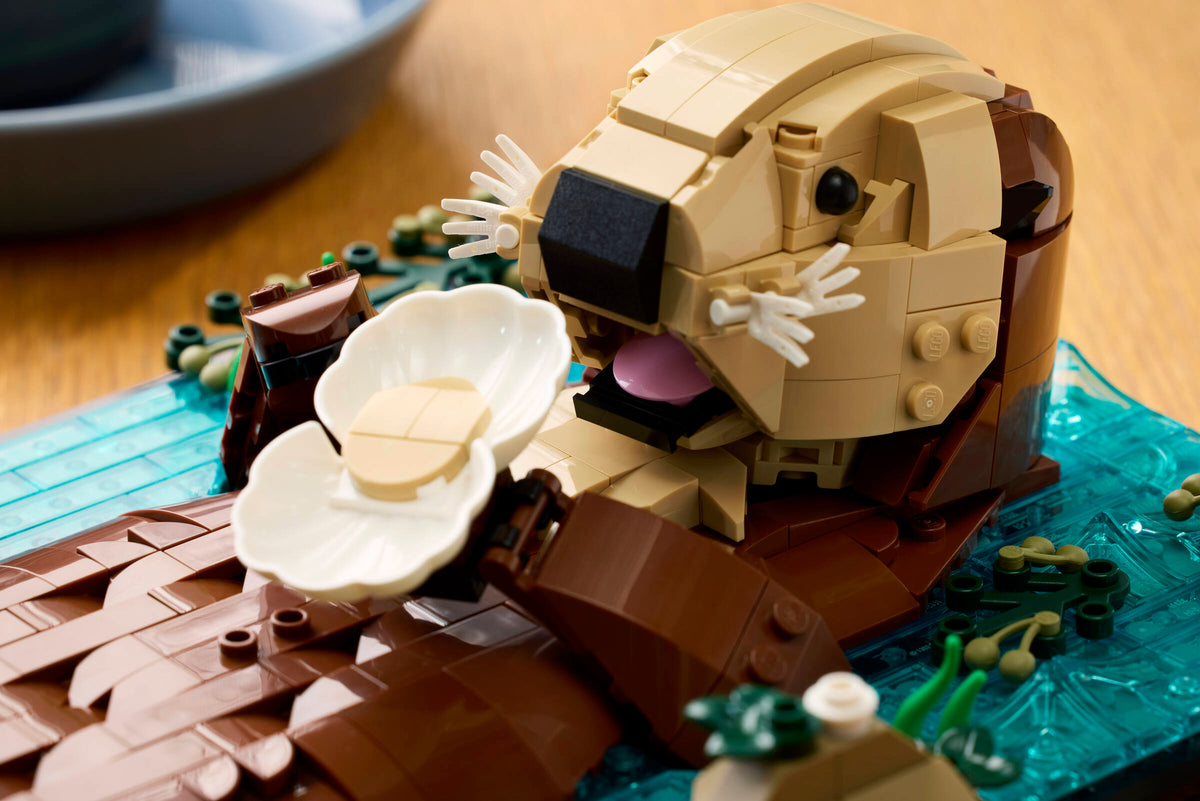 LEGO Ideas Floating Sea Otters 21366 Building Set for Adults (1,234 Pieces) - View 15
