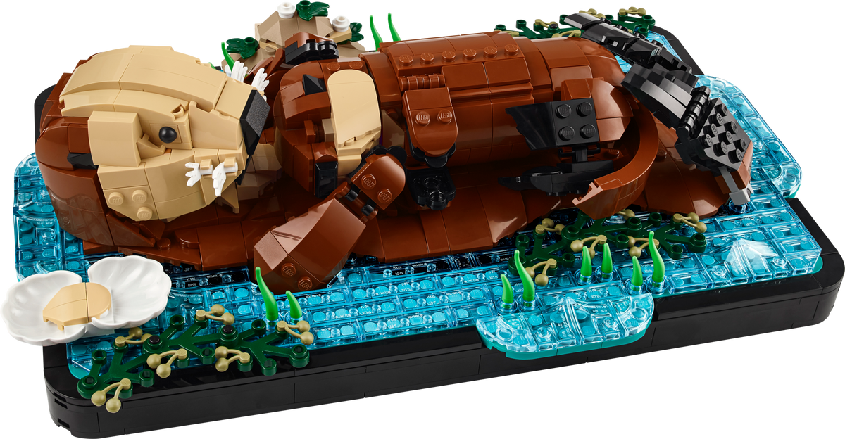 LEGO Ideas Floating Sea Otters 21366 Building Set for Adults (1,234 Pieces) - View 2
