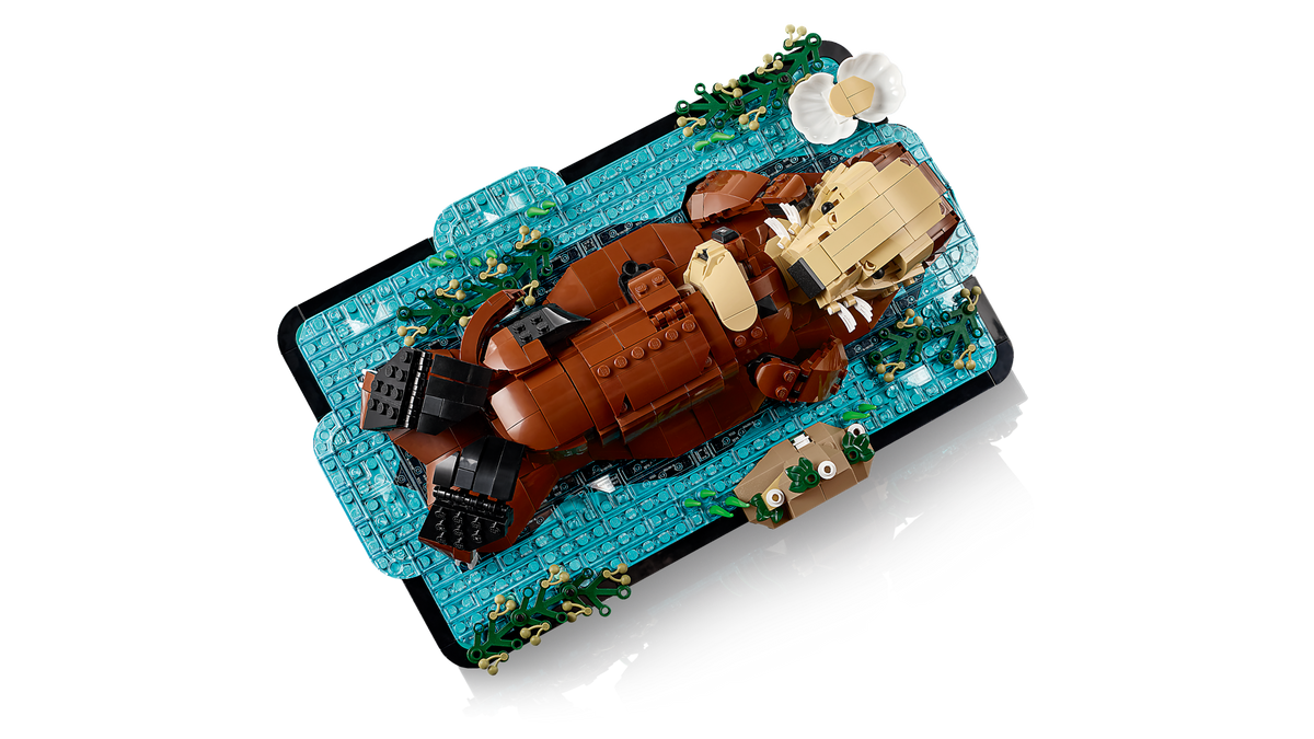 LEGO Ideas Floating Sea Otters 21366 Building Set for Adults (1,234 Pieces) - View 5