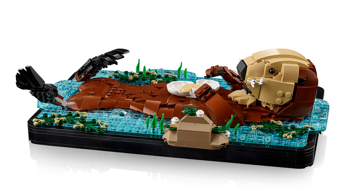 LEGO Ideas Floating Sea Otters 21366 Building Set for Adults (1,234 Pieces) - View 7