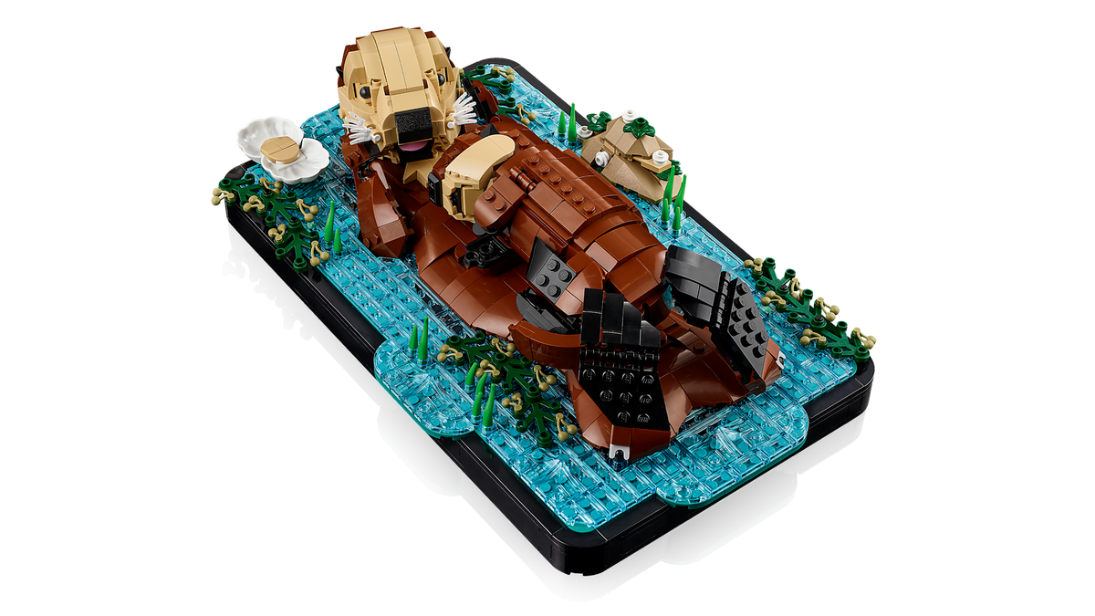 LEGO Ideas Floating Sea Otters 21366 Building Set for Adults (1,234 Pieces) - View 6