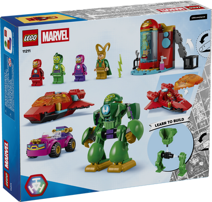 LEGO Marvel Loki vs. Team Iron Man 11211 Building Set (204 Pieces) - View 11