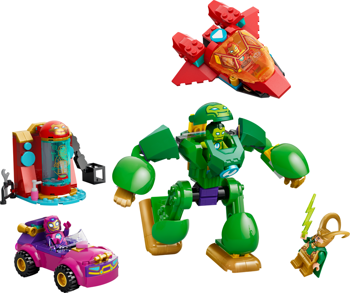 LEGO Marvel Loki vs. Team Iron Man 11211 Building Set (204 Pieces)