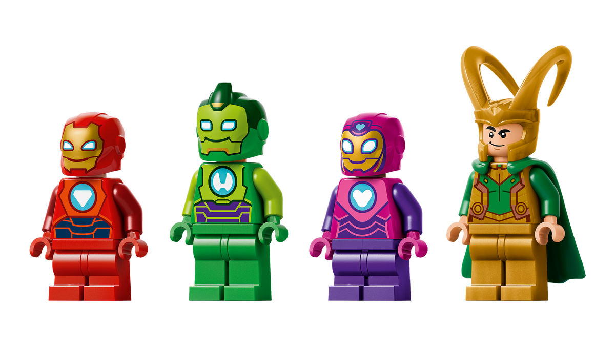 LEGO Marvel Loki vs. Team Iron Man 11211 Building Set (204 Pieces) - View 7