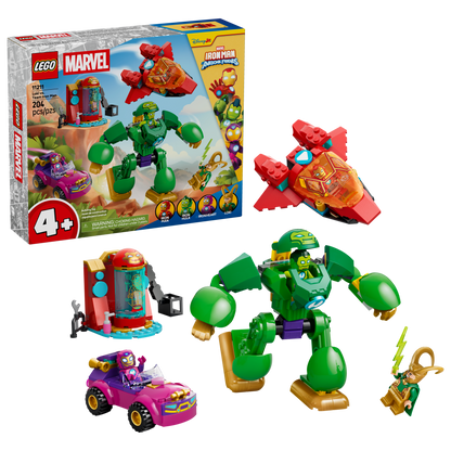 LEGO Marvel Loki vs. Team Iron Man 11211 Building Set (204 Pieces) - View 3