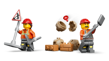 LEGO City Yellow Backhoe Loader 60480 Building Set (301 Pieces) - View 5