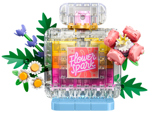 LEGO Creator 3-in-1 Floral Decor Perfume Bottle 31383 Building Set (286 Pieces)
